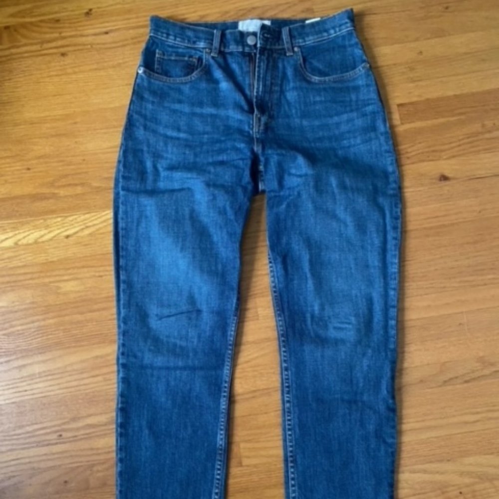 Everlane High Rise Straight Jeans 28 Ankle